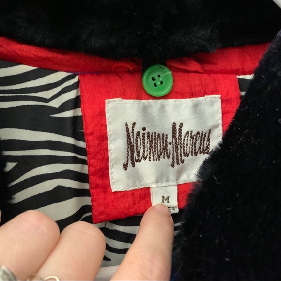 COPY - Vintage Neiman Marcus Aztec Fringe Jacket - Picture 4 of 5